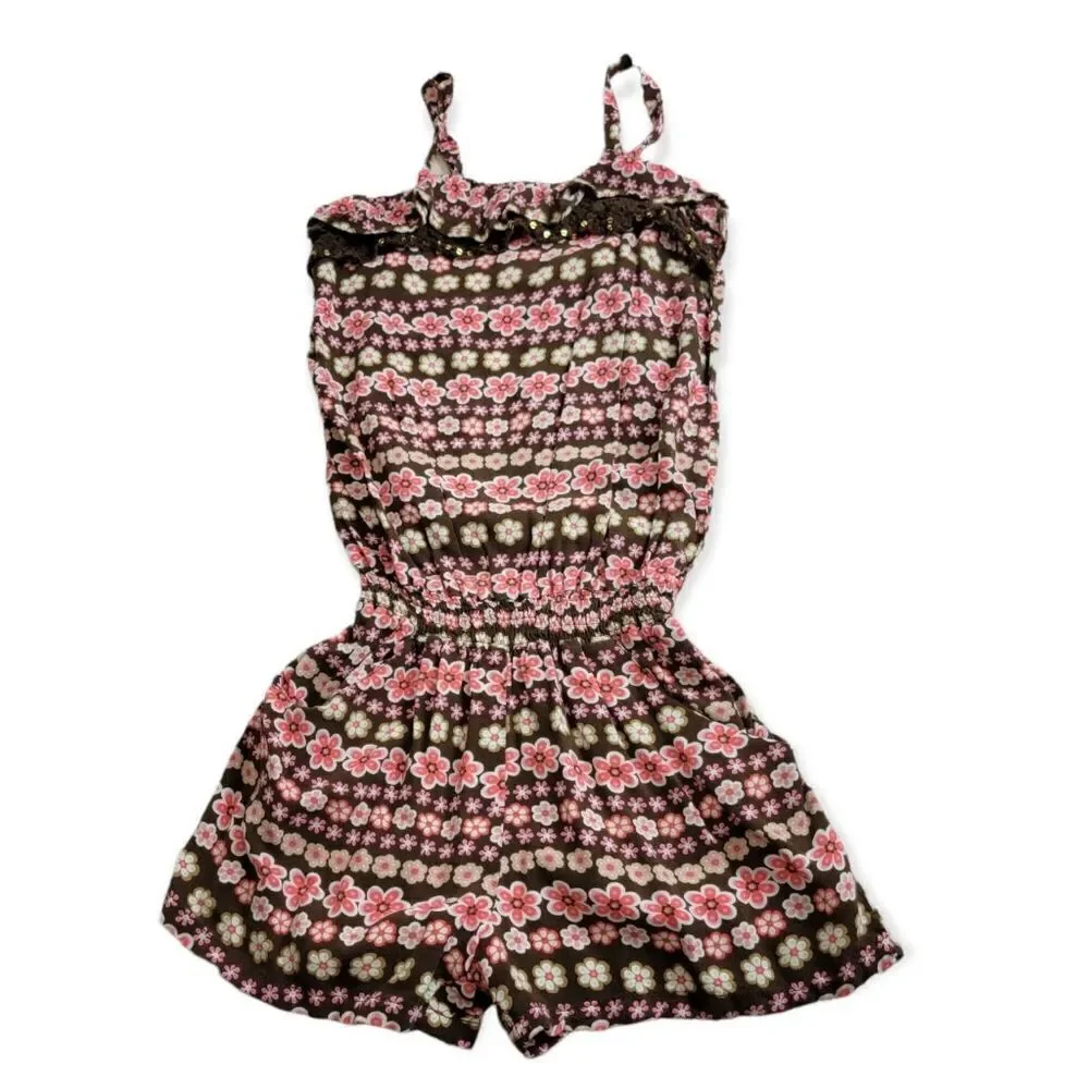 Justice Floral Romper 10